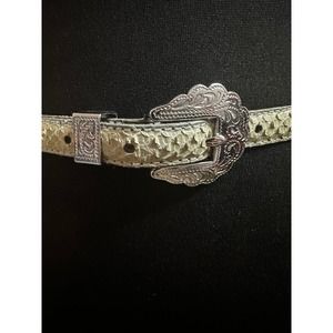 Women's Genuine Snakeskin Belt size 30 No Brand